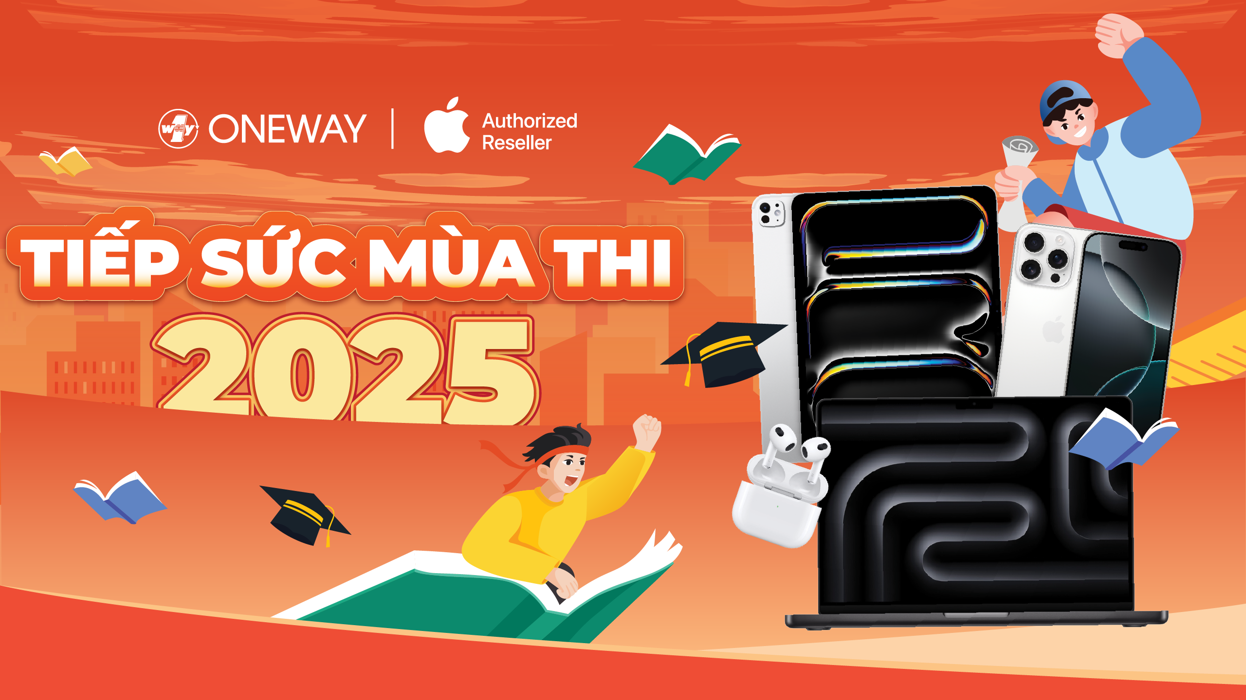 Oneway khởi động Chương trình "Tiếp sức mùa thi 2025"